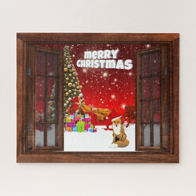 Quebra-cabeça Feliz Natal (Horizontal)