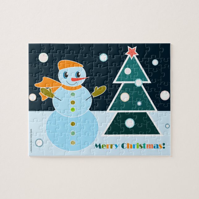 Quebra-cabeça Feliz Natal (Horizontal)