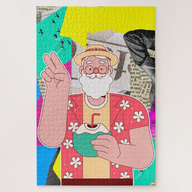 Quebra-cabeça Feliz Natal 2024 (Vertical)