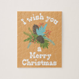 Quebra-cabeça Feliz Natal Decor