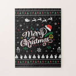 Quebra-cabeça Feliz Natal Engraçado