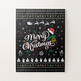 Quebra-cabeça Feliz Natal Engraçado