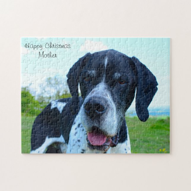 Quebra-cabeça Feliz Natal, mãe. (Horizontal)