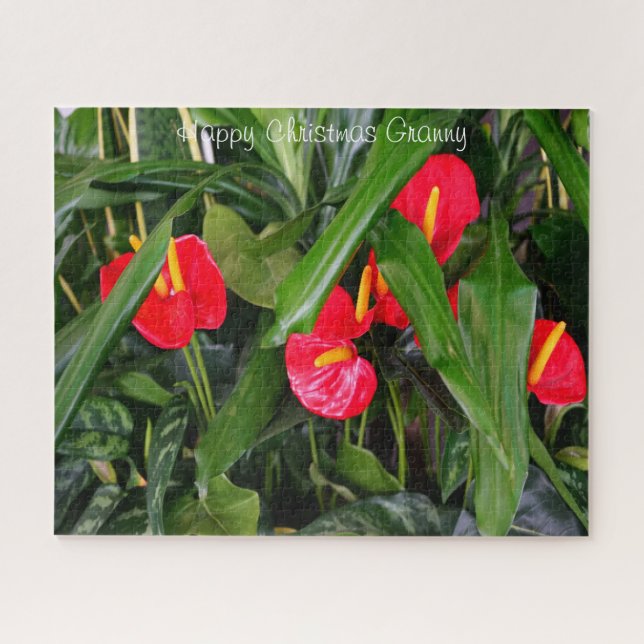 Quebra-cabeça Feliz Natal, querida vovó. (Horizontal)