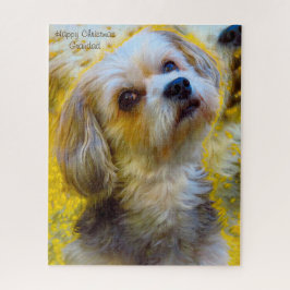 Quebra-cabeça Feliz vovô de Natal.