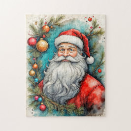 Quebra-cabeça Felizes Férias Do Papai Noel