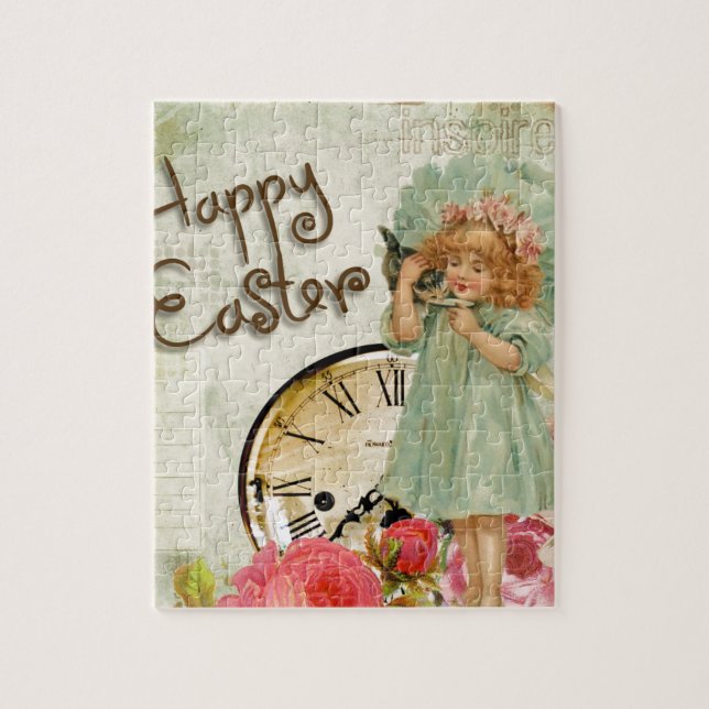 Quebra-cabeça felz pascoa (Vertical)