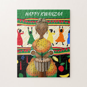 Quebra-cabeça Feriado Afro-Americano Kwanzaa