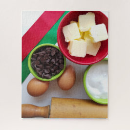 Quebra-cabeça Feriado de Natal para Ingredientes Baking