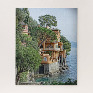 Quebra-cabeça Feriado em Italia - Portofino - 16x20 - 520 PCes