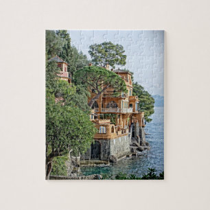 Quebra-cabeça Feriado na Itália - Portofino - 8x10 - 110 pcs