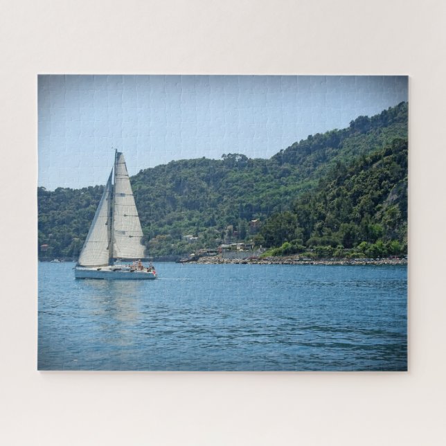 Quebra-cabeça Feriado na vela de verão - 16x20 - 520 pc (Horizontal)
