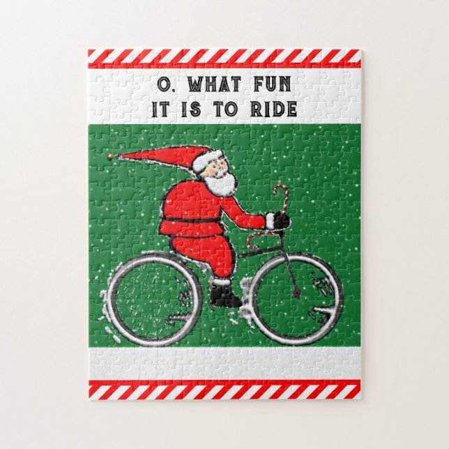 Quebra-cabeça Feriados de bicicleta (Vertical)