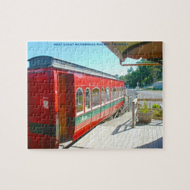 Quebra-cabeça Ferrovia Selvagem da Costa Oeste da Tasmânia (Horizontal)