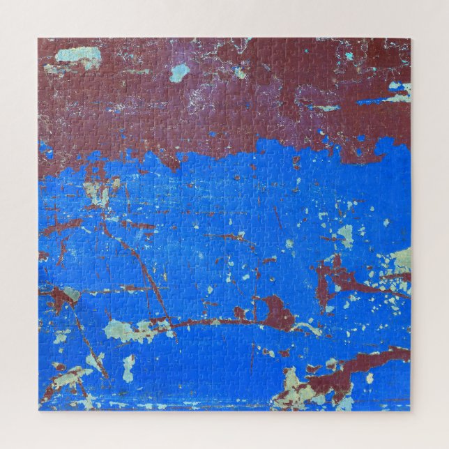 Quebra-cabeça Ferrugem de aço colorida: textura de abstrato (Vertical)