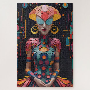 Quebra-cabeça Festa de Nova Tarde de de Alice - Ken Gage Art
