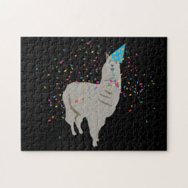 Quebra-cabeça Festas de Llama - Animais tendo festa