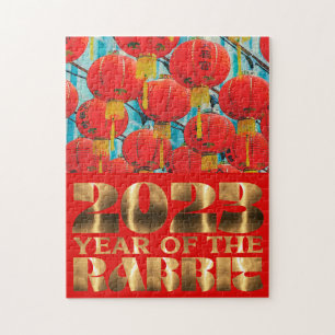 Quebra-cabeça Festival das Lanternas Chinês 2023 Novo Ano do Coe