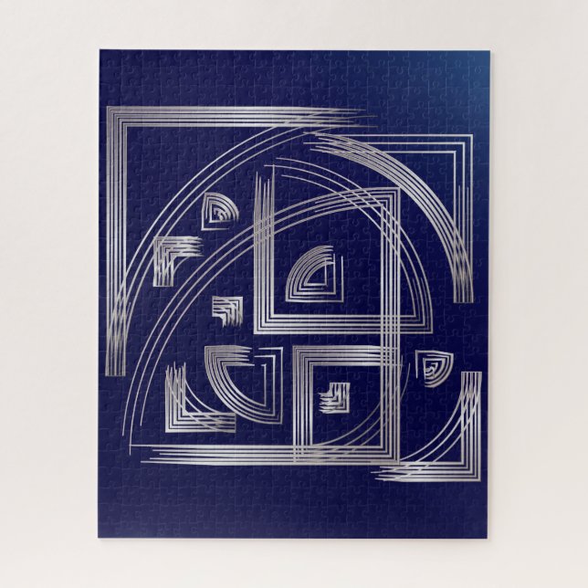 Quebra-cabeça Fibonacci puzzle (Vertical)