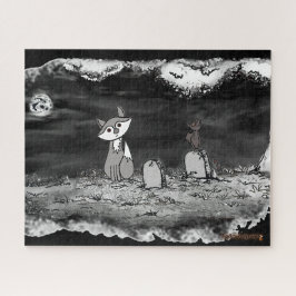 Quebra-cabeça figdewdrop Graveyard Fig & Blinky Jigsaw Puzzle