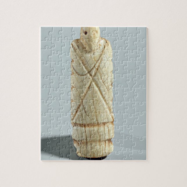 Quebra-cabeça Figura de um homem farpado (marfim do elefante) (Vertical)