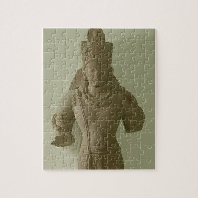 Quebra-cabeça Figura do senhor Vishnu, Mathura (arenito (Vertical)