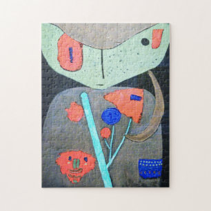 Quebra-cabeça Figura do Teatro Oriental, Paul Klee