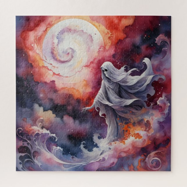 Quebra-cabeça Figura fantasma dos irlandeses cósmicos no céu est (Vertical)