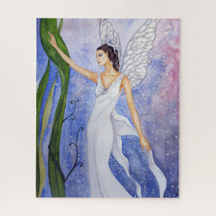 Quebra-cabeça Figura Lotus Fairy: Pintura de Farida Greenfield