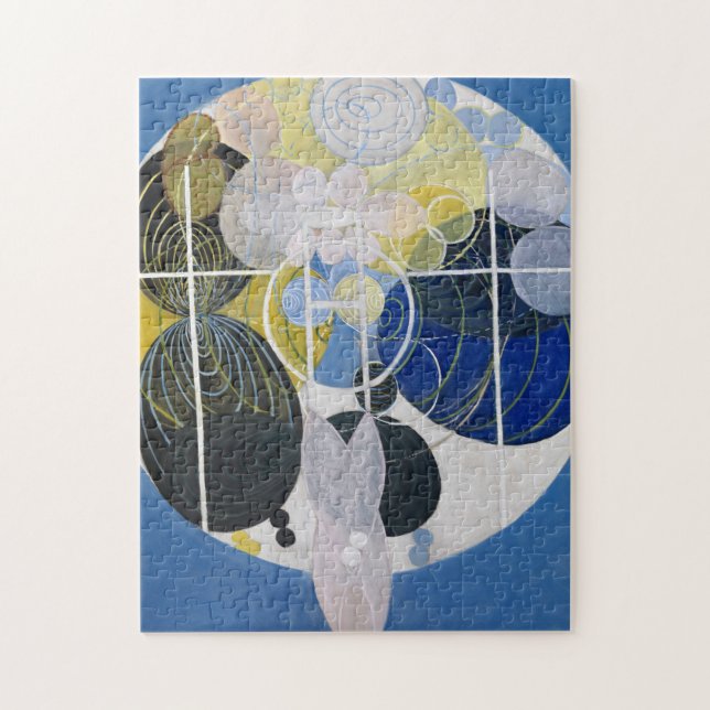 Quebra-cabeça Figura n.o 5 de Hilma af Klint (Vertical)