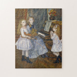 Quebra-cabeça Filhas de Catulle Mendès por Auguste Renoir