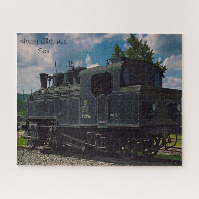 Quebra-cabeça Filho de Natal. (Horizontal)