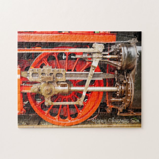 Quebra-cabeça Filho de Natal. (Horizontal)