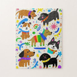 Quebra-cabeça Filhotes de animação