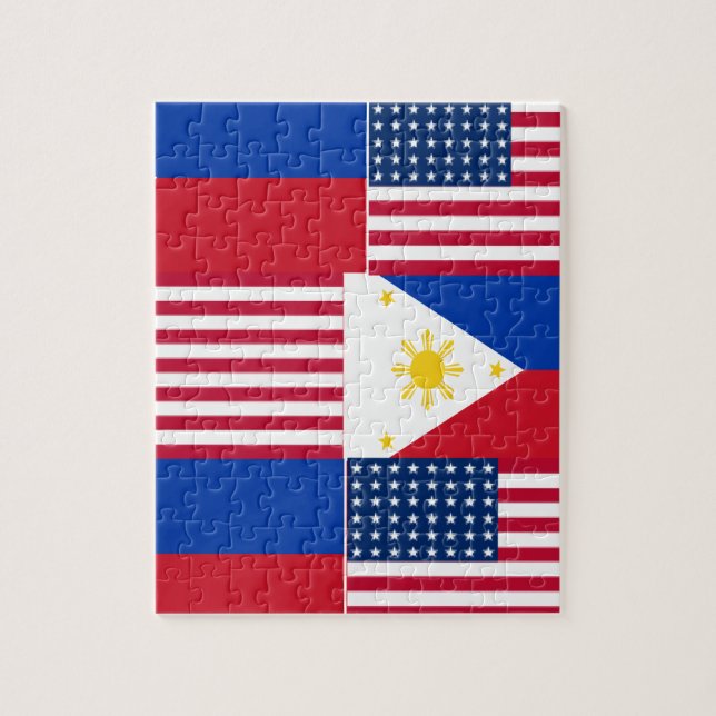 QUEBRA-CABEÇA FILIPINO-AMERICANO (Vertical)