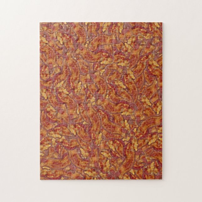 Quebra-cabeça fim-a-fim do bacon (Vertical)