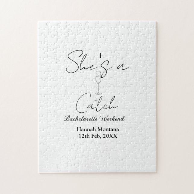 Quebra-cabeça Fim de semana de despedida de solteira She's a cat (Vertical)