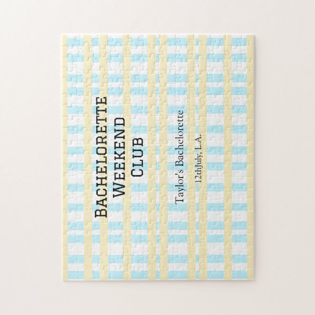 QUEBRA-CABEÇA FIM DE SEMANA RETRÔ DE DESPEDIDA DE SOLTEIRA CLUBE (Vertical)