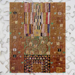 Quebra-cabeça Fim do Muro, Stoclet Frieze por Gustav Klimt<br><div class="desc">End of Wall, Stoclet Frieze (1905-1911), de Gustav Klimt, é uma pintura antiga de Art Nouveau, com um padrão geométrico em tons de ouro. O Stoclet Frieze é uma série de painéis do simbolismo e o último trabalho mural do excelente de Gustav Klimt. Foram pintados na sala de jantar do...</div>