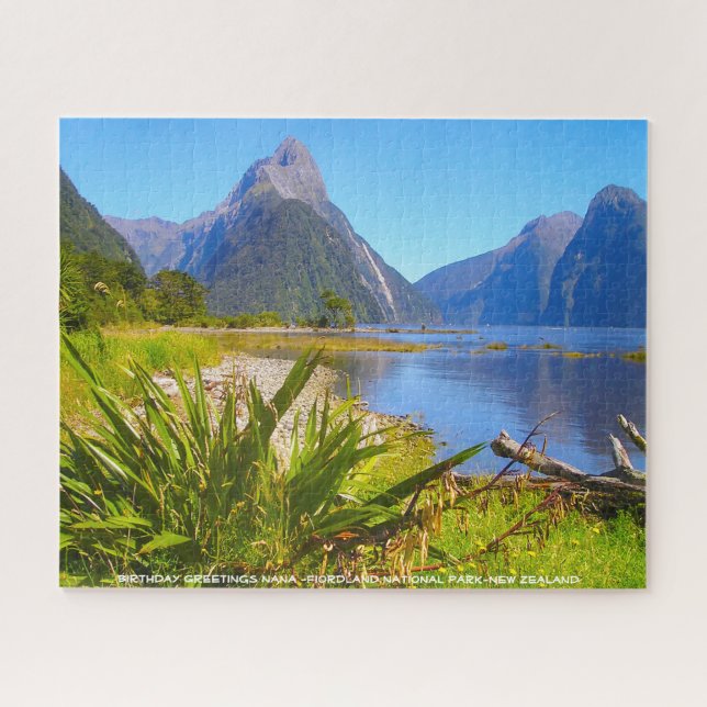 Quebra-cabeça Fiordland National Park, Nova Zelândia (Horizontal)