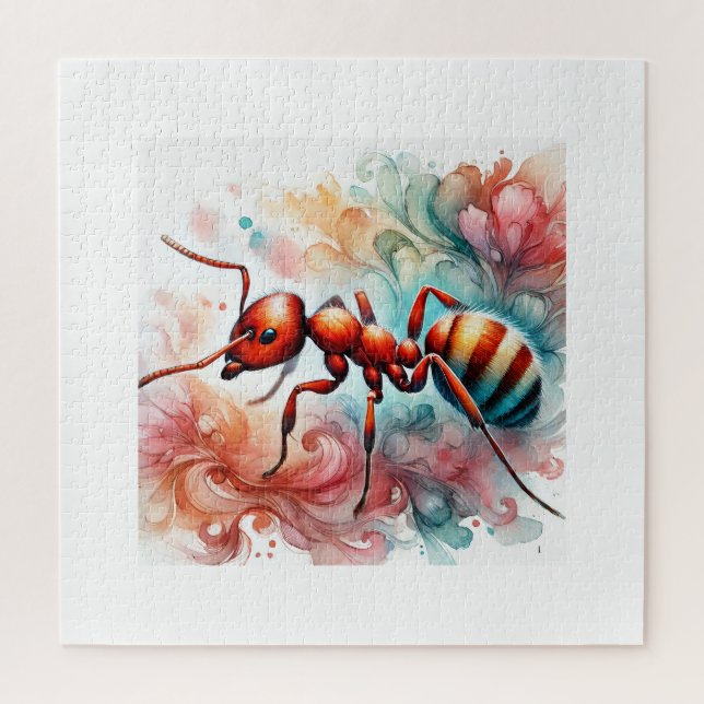 Quebra-cabeça Fire ant 200924AREF105 - Watercolor (Vertical)