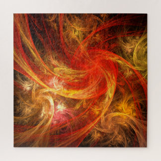 Quebra-cabeça Firestorm Nova Abstrato Art