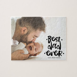 Quebra-cabeça First Father’s Day Custom Photo Gift From Baby 