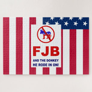 Quebra-cabeça FJB e o burro que ele andou!