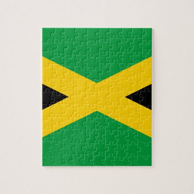 Quebra-cabeça Flag of Jamaica (Vertical)