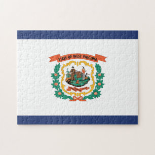 Quebra-cabeça Flag of West Virginia, EUA