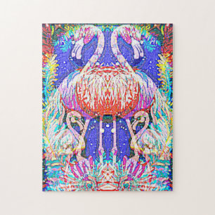 Quebra-cabeça Flamingo Duet