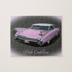 Quebra-cabeça Flash cor-de-rosa do cadillac