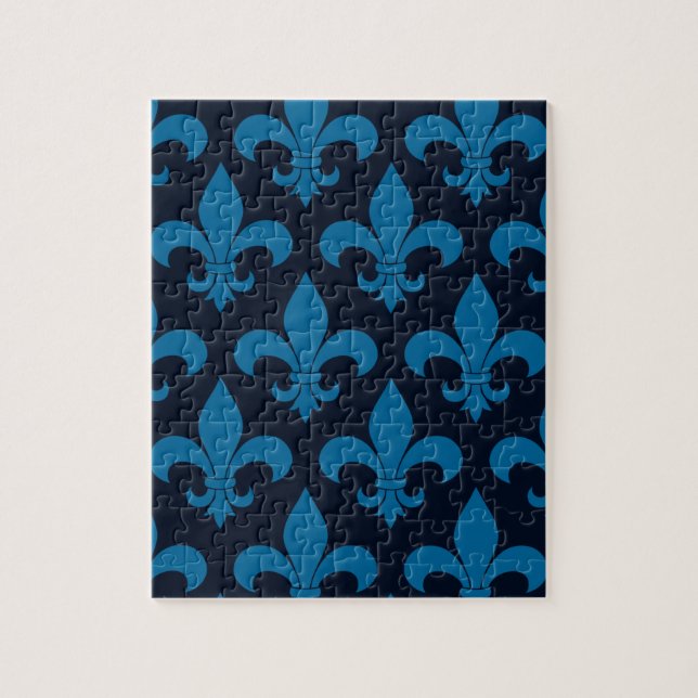Quebra-cabeça Fleur de lis Pattern Classic (Vertical)