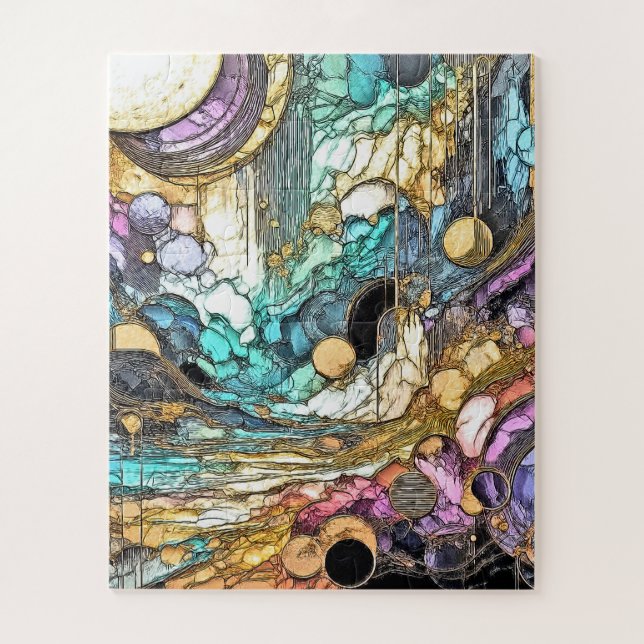 Quebra-cabeça Fliesender Goldfluss  (Vertical)